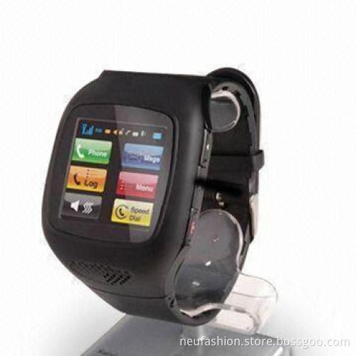 Touch Screen MP3/MP4 Watch Phone with Built-in Bluetooth, Supports T-flash Card Up to 32GB Memory